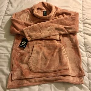 CHAMPION Cow-Neck Pullover (Dream Pink) Size S